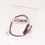 Max Maxb Car Motorcycle Truck DC24V 8mm Dash Panel Indicator Light with Wries Blue