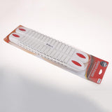 Maxbell 4Pcs Car Bumper Protector Corner Guard Scratch Sticker Decor Strip White