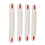Maxbell 4Pcs Car Bumper Protector Corner Guard Scratch Sticker Decor Strip White