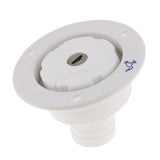 Max Locking Fuel Tank Cover Gas Lid Filler Cap with Lock For Boat RV Truck White