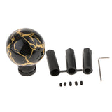 Max Universal Car Manual Gear Stick Shifter Lever Shift Knob with Adapters Black