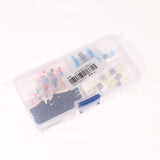 Max 100Pcs Heat Shrink Solder Sleeve Wire Butt Terminals Connector waterproof