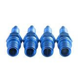 Max 4Pcs Aluminum Alloy Car Wheel Tire Air Valve Stem Cover Caps Universal Blue