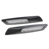 Max Maxb Turn Signal Indicator Blinker Side Light For BMW E90 E91 E60 Carbon Black