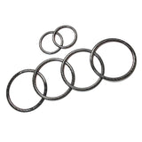 Maxbell 6 Pieces Door Speaker Covers Trim Frame Ring For BMW X5 X6 E70 2008-2013 E71 2009-2014 F15 F16 2014-2018