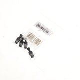 Maxbell 4X Car Bicycle Wheel Tire Air Valve Stems Cap Dust Cover Bowling Type Black