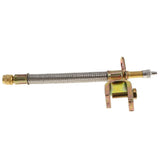 Maxbell Car Wheel Tire Stem Extender Adapter Flexible 150mm with Metal Clamp