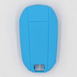 Max Silicone Cover Fit for AUDI Folding Remote Key Fob Case Shell Light Blue