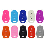 Max Silicone Car Key Cover Fit for AUDI Smart Remote Key Fob Case Shell Orange