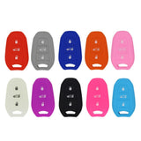 Max Silicone Car Key Cover Fit for AUDI Smart Remote Key Fob Case Shell Orange