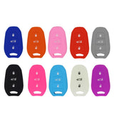 Max Silicone Car Key Cover Fit for AUDI Smart Remote Key Fob Case Shell Orange
