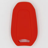 Max Silicone Car Key Cover Fit for AUDI Smart Remote Key Fob Case Shell Red