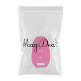 Max Silicone Car Key Cover For AUDI Smart Remote Key Fob Case Shell Rose Red
