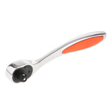 Max Mirror Steel Fast Rapid Ratchet Wrench Spanner Hand Repair Tool  12.6mm