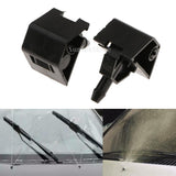 Max 2Pcs Car Windshield Washer Sprayer Nozzle For Nissan QASHQAI I MK1 06-14