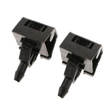 Max 2Pcs Car Windshield Washer Sprayer Nozzle For Nissan QASHQAI I MK1 06-14