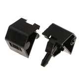 Max 2Pcs Car Windshield Washer Sprayer Nozzle For Nissan QASHQAI I MK1 06-14