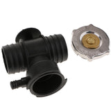 Max Stant Radiator Cap with T-Branch Pipe for 1993-2007 Chrysler Dodge Jeep