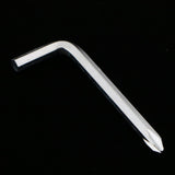 Max Steel License Plate Frame Screws Fasteners + Smooth Screw Caps Set Silver