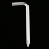 Max Steel License Plate Frame Screws Fasteners + Smooth Screw Caps Set Silver