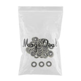 Max 50pcs M14 Oil Drain Plug Crush Washer Gaskets Fits for GM Chevrolet Dorman