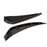 Maxbell Pair Side Fender Vent Air Wing Cover for Honda Civic 2016-2018 Carbon Fiber