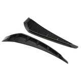 Maxbell Pair Side Fender Vent Air Wing Cover for Honda Civic 2016-2018 Carbon Fiber