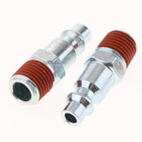 Maxbell 5 Pieces Air Line Hose Compressor Fitting Connectors Quick Release 1/4'' NPT