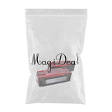 Max 2 Pieces Trailer Boat Rectangle Stud Stop Turn Signal Tail Red LED Lights