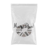 Max Maxb 3D Steering Wheel Sticker Cover For Mini Copper F54 F55 F56 Grey and White