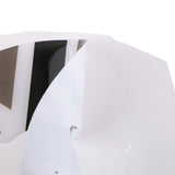 Max Maxb 3D Steering Wheel Sticker Cover For Mini Copper F54 F55 F56 Grey and White