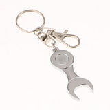 Max Maxb Car Tire Air Valve Cover with Wrench Key Chain for BMW 3 5 7 Series Silver