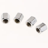 Max Maxb Car Tire Air Valve Cover with Wrench Key Chain for BMW 3 5 7 Series Silver