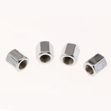 Max Maxb Car Tire Air Valve Cover with Wrench Key Chain for BMW 3 5 7 Series Silver