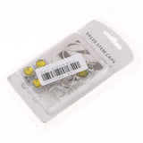 Max Maxb Car Tire Air Valve Cover with Wrench Key Chain for BMW 3 5 7 Series Silver