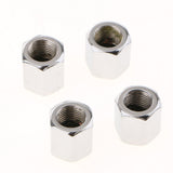 Max Maxb Car Tire Air Valve Cover with Wrench Key Chain for BMW 3 5 7 Series Silver