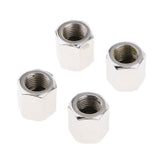 Max Maxb Car Tire Air Valve Cover with Wrench Key Chain for BMW 3 5 7 Series Silver