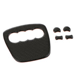 Max Maxb Carbon Fiber Steering Wheel Sticker Cover For Audi A4L A6L A3 Q3 Q5  Shape 1