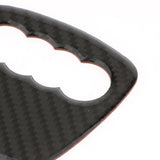 Max Maxb Carbon Fiber Steering Wheel Sticker Cover For Audi A4L A6L A3 Q3 Q5  Shape 1