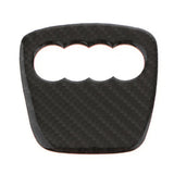 Max Maxb Carbon Fiber Steering Wheel Sticker Cover For Audi A4L A6L A3 Q3 Q5  Shape 1