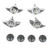 Max 4 Pieces Universal Car Anti-Theft License Plate Fasteners Bolts Screw Type 4