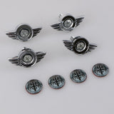 Max 4 Pieces Universal Car Anti-Theft License Plate Fasteners Bolts Screw Type 4