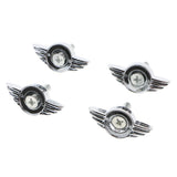 Max 4 Pieces Universal Car Anti-Theft License Plate Fasteners Bolts Screw Type 4