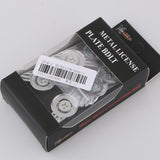 Max 4 Pieces Universal Car Anti-Theft License Plate Fasteners Bolts Screw Type 4