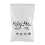 Max 4 Pieces Universal Car Anti-Theft License Plate Fasteners Bolts Screw Type 4