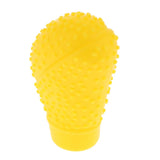 Max Car Silicone Oval Non Slip Gear Head Shift Knob Protector Cover Glove Yellow