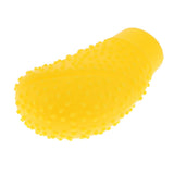 Max Car Silicone Oval Non Slip Gear Head Shift Knob Protector Cover Glove Yellow