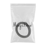 Max Universal Car Steering Wheel 36cm Soft Silicone Anti Slip Cover Grip Black