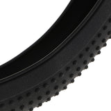 Max Universal Car Steering Wheel 36cm Soft Silicone Anti Slip Cover Grip Black