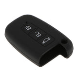 Max 3 Buttons Remote Key Silicone Case Cover For Kia K5 K7 Forte 5 Sorento Black